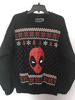 Marvel Deadpool  Christmas Sweater Xmas   Men Sweater Medium NEW • $35.95