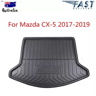 Rear Trunk Floor MatBoot Liner Waterproof Tray Pad Cover For Mazda CX-5 2017-19 • $29.79