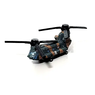 CH-47 Chinook Helicopter Aircraft Micro Machines Terror Troops Camo W/ Skull • $11.20