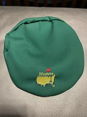 Vintage Green Flat Ivy Cap With Masters Logo Adjustable Made In USA • $24.99