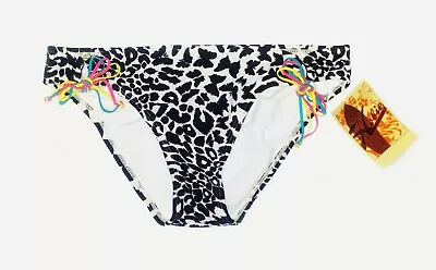Hobie New Women's Hipster Loop And Tie Sides Bottom Bikini • $16