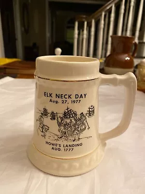 Vintage Stein Elk Neck Day Aug 271977 Howe’s Landing Aug./1777 Historical • $26.78