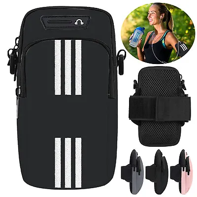 Waterproof Armband Case Sports Running Arm Band Phone Holder For IPhone 15 14 13 • $8.95