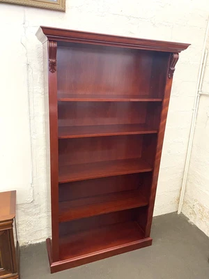 $775 • Buy A WM Woodcarvings Mahogany Bookshelf 