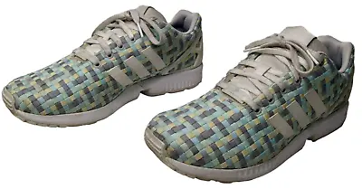 ADIDAS ZX Flux Torsion Weave Shoes Men Sz 10 US Runners Athletic Trainer Sneaker • $54.95