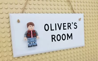 Personalised Marty Mcfly Door Sign -Handmade Bedroom Plaque - Back To The Future • £12.50