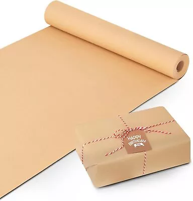 Strong Brown Kraft Wrapping Parcel Paper Packaging Wrapping Free P&p • $57.80