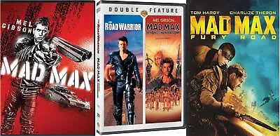 The Complete Mad Max 4-Movie Anthology DVD Collection • $19.99