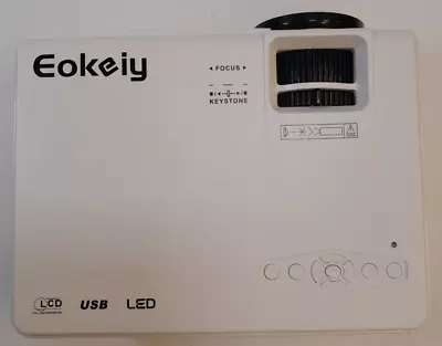 EOKEIY Mini Projector HI-04 Full HD LED USB  9500 Lumens 1080P Full HD - D1878 • $47.99