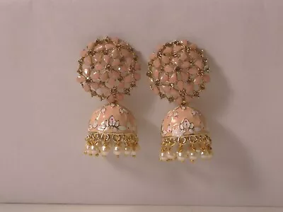 Jhumka Earrings/Meenakari Earrings/Indian Earring/Indian Jewelry • $4