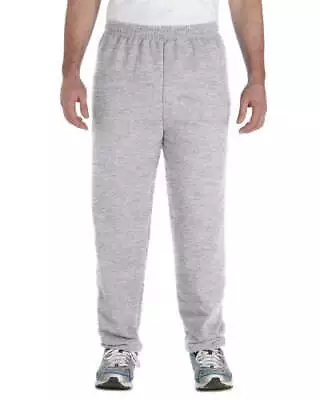 Gildan Men 18200 Heavy Blend Adult Sweatpants Size Medium Sport Grey • $15.88