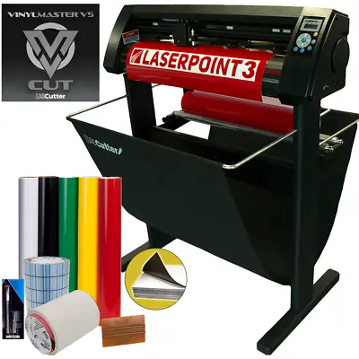 28  USCutter LaserPoint 3 (LP3) Vinyl Cutter W/Stand Basket Supplies Tools • $779.99