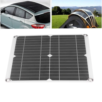 40W 18V Flexible Solar Panel Kit Monocrystalline Silicon Solar Charger GB • £25.63