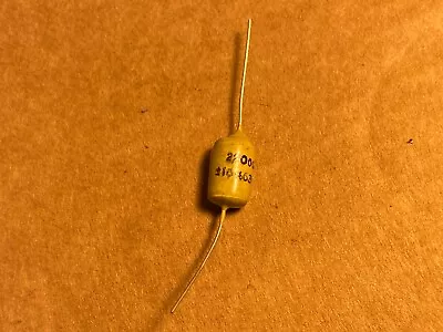 NOS Vintage Mullard .022 Uf 630v Mustard Capacitor TESTED Epiphone Marshall • $35