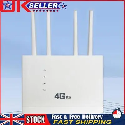 £28.69 • Buy 4G Wireless Router External Antenna WiFi Router Wireless Hotspot For Home Office