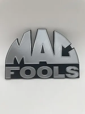 Mac Fools Novelty 3D Printed Tool Box Badge. Compatible With Mac Tool Boxes • $20