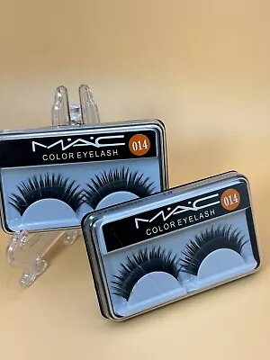 Set Of 2 MAC Cosmetics Color Eyelash Eye Lashes #014 -  NEW NIB • $35.99
