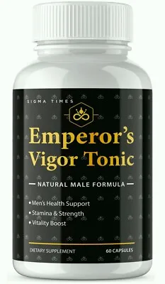 Emperor's Vigor Tonic All Natural Dietary Supplement To Improve Performance 60ct • $19.95