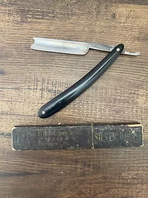 Vintage Straight Edge Shaving Razor W.H. MORLEY & SONS Clover Brand - Germany • $15.99