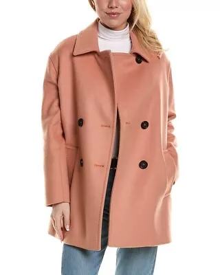 Cinzia Rocca Icons Short Wool & Cashmere-Blend Coat Women's • $324.99