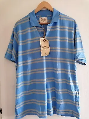 £14.99 • Buy Urban Spirit Mens Polo Shirt Size XL 48 Inch Chest 30 Long Sky Blue Grey 100% Co