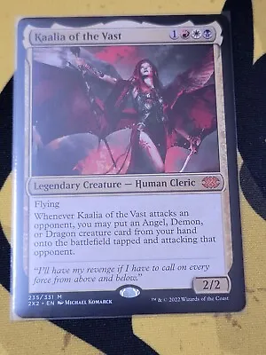 MTG Kaalia Of The Vast Double Masters 2022 235/331 Regular Mythic • $40