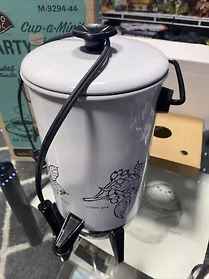 Vintage Mirro Matic Electric Party Perk Percolator Coffee 22 Cup M9294 44 • $25