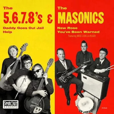 5.6.7.8's &  The Masonics - Japan Tour New Vinyl • $21.82