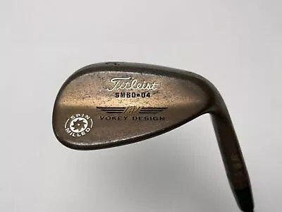 Titleist 2009 Vokey Spin Milled Oil Can 60* 4 True Temper Dynamic Gold Wedge RH • $47.59