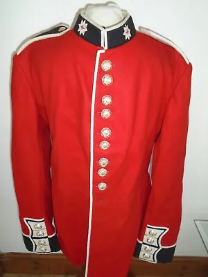 Coldstream Guards Mens Red Ceremonial Tunic Chest 111cm British Army Issue • £157.50