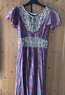 Ladies Vanilla Sands BHS Dress Size 14 • £4.50