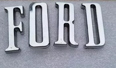 Ford      F  O R D    Bonnet Or Boot Badge Letters Granada Mk1 Escort ? Cortina • £29.99