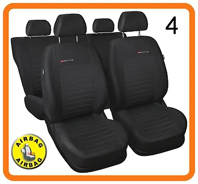 CAR SEAT COVERS Full Set Fit Daewoo Matiz - Charcoal Grey • $68.47