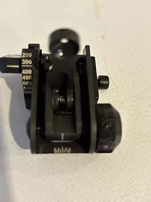 Genuine Matech Sight Genuine OGU83 Flip Up Rear Sight Picatinney Mount Sight NEW • $135