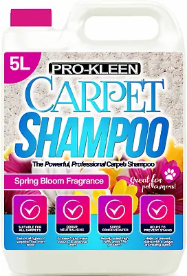 £17.95 • Buy ProKleen Carpet Shampoo Cleaning Pet Odour Extraction Remover Upholstery Cleaner