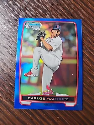 2012 Bowman Chrome Prospects Blue Refractor /250 Carlos Martinez #BCP108 • $0.99