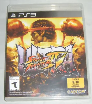 Sony PlayStation 3 PS3 Game - Ultra Street Fighter IV • $59.99