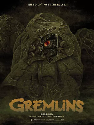 Gremlins By Timothy Pittides X/245 Screen Print Movie Art Mondo Poster • $110