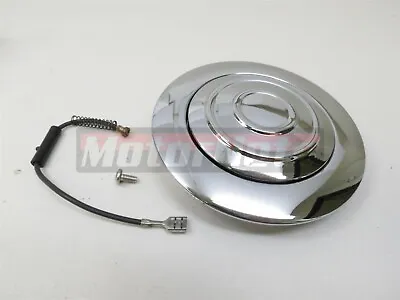  Chrome Billet Aluminum GM Steering Wheel Horn Button 9 Hole Chevy GMC Banjo Rod • $43.99