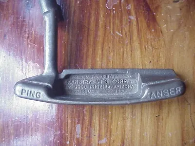 Vintage Ping Anser Golf Putter 36  R/H Zip 85066 USA Made New Ping Grip • $20