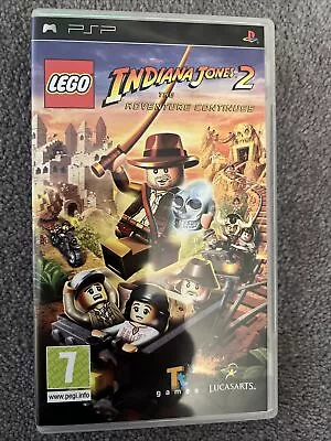 £7 • Buy LEGO Indiana Jones 2: The Adventure Continues (PSP) PEGI 7+ Adventure