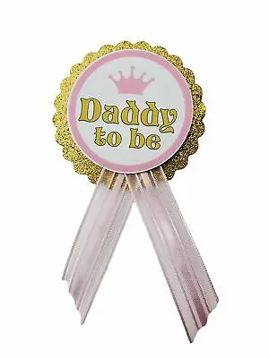 Princess Baby Shower Pin For Mommy Or Daddy To Be Gender Reveal Grandma • $9.99