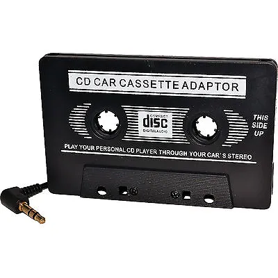 £2.35 • Buy CAR AUDIO TAPE CASSETTE ADAPTER IPHONE IPOD MP3 CD RADIO NANO 3.5mm JACK AUX