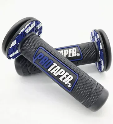 ProTaper Handlebar Grips Motorcycle Rubber Hand Grip Dirt Bike OffRoad 7/8  22MM • $14.95