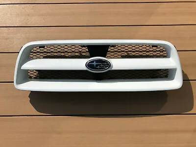 JDM 2004 Subaru Forester SG SG5 STi Front Grill Grille Option White OEM • $400