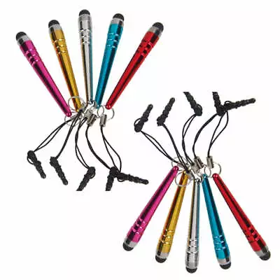 10 X Aluminium Touch Screen Stylus Pen For IPhone IPad Samsung Android Tablet • £2.99