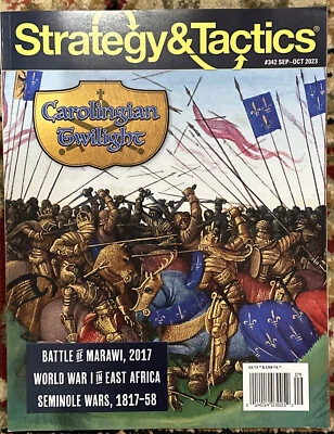 $14.99 • Buy Strategy & Tactics Magazine September October 2023 Carolingian Twilight Iss 342
