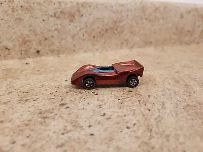 1969 Hot Wheels McLAREN M6A Redline Spectraflame  Red Hong Kong Grand Prix • $75