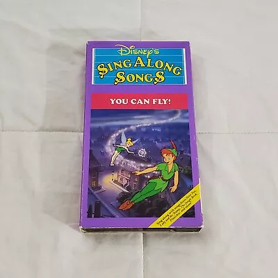 $4.99 • Buy Disney's Sing Along Songs - Peter Pan: You Can Fly (VHS, 1993)