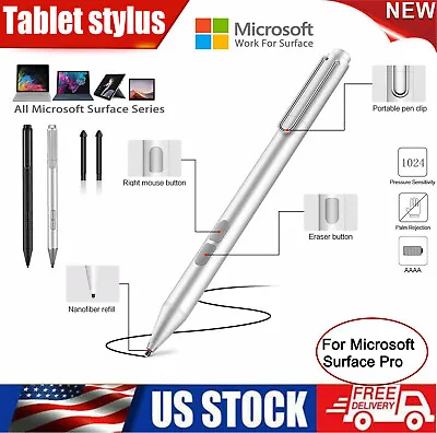 Surface Pen Stylus For Microsoft Surface Pro 4/5/6/7/8 Duo/ Duo 2 Laptop1/2/3/4 • $16.98